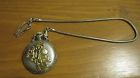 Watch -14 Train Silvertone-works Goldtone " Fob- Front Pocket Geneva Case