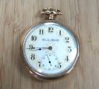 8-k417 Watch Case Hamilton 20 Gold Filled 1901 Year Pocket Antique 21-