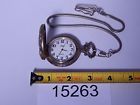 15263 Watch Good Quartz Collezier Runs Vintage Pocket
