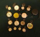 Watches . Ppocket Fifteen Lot Parts