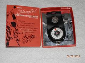 82021 Westclox Inch Johnny Zero Pro Sports Pocket Watch In Box With Manual