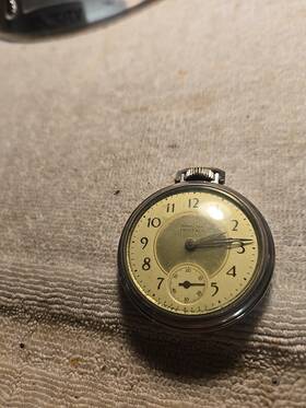 9988o Westclox Baby Ben Pocket Watch. Runing