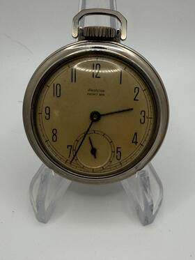 A095 Westclox Wetclox Pocket Ben Inch Style 5 Watch - Running