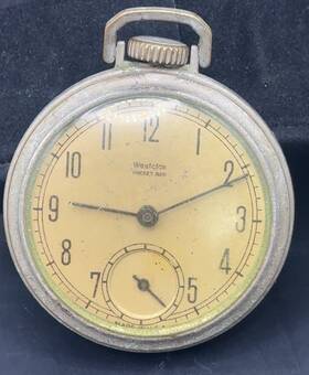 B585 Westclox Pocket Ben Watch Open-face Vintage Hand-winding Antique -