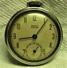 Westlox Pocket Ben Watch Silver Tone For Parts Or Repair