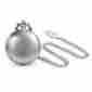 Wfw-l130 Bling Jewelry Roman Numeral Mens Pocket Watch Antique Style Rhodium Plated 0640626664110