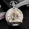 Wiy84770 Winner Roman Retro Skeleton Pendant Mens Auto Mechanical Pocket Watch Chain Gift 102449275022