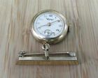 8-h2591 Women Vintage Filled Gold Pocket Pendant Watch Wyler