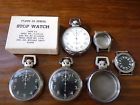 Wristwatch Elgin Stop Vintage Watches Group Military