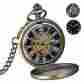 Wt11112 Unbranded New Vintage Style Luminous Hand Skeleton Pocket Watch Chain