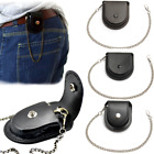 Wvk485517 Vintage Leather Pocket Watch Holder Storage Case Coin Purse Pouch