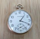 9-h2607 Year 21- Roller 20 Case Southbend Pocket Watch Double Studebaker