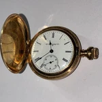 1904 Elgin Model Grade 267 0S 15J, Dueber 14K Gf Case Pocket Watch. Fixed Price $249.99.
