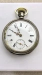 Antique 1885 Berlin Silver Pocket Watch Engraved Railway Award Runs. Fixed Price $269.00.