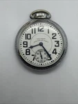 Waltham 16S Vanguard 23 Jewel 8 Adjustments Railroad Pocket Watch Runs Strong. Fixed Price $235.00.