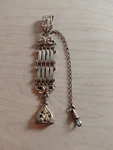 Antique Victorian Gold-filled Watch Chain Fob Unique Pendant C1905 Finberg Mfg. Fixed Price $64.00.