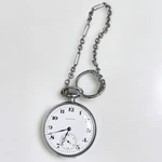 Waltham Pocket Watch Manual Wind Smoseco Antique White Dial Small Seconds Used. Fixed Price $114.94.