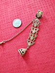 Antique Victorian Gold Filled Watch Chain Fob Clip 6 Pat. Sep 22-03 Virgin Seal. Fixed Price $179.77.