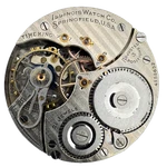 Antique 1922 Illinois Time King Mechanical Railroad Pocket Watch Movement 806. Fixed Price $175.15.