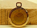 Vintage Mens Seiko Lassale Sample Pocket Watch Gold Tone 9300-5579 HJX20 New Nos. Fixed Price $99.00.