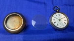 Antique Stone Leeds Solid Silver Pocket Watch Fusee Working C1900. Fixed Price $148.94.