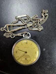1920-30'S Swiss Made Art Deco Mechanical Wind Up Pocket Watch "zenith". Fixed Price $299.00.