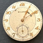 Antique Bulova Cal Pocket Watch Movement Parts/repair 17J Swiss. Fixed Price $29.95.