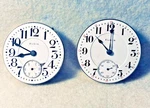 Elgin Father Time & B.w. Raymond 21 Jewel Pocket Watch Movements For Part/repair. Fixed Price $50.00.