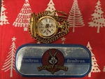 Looney Tunes Taz Acme Railroad Pocket Watch 1994 Armitron With Collector Case. Fixed Price $24.99.