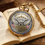 1776-2026 250TH Anniversary Commemorative Pocket Watch Eagle American Collectors. Fixed Price $32.96.