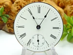 Antique Pocket Watch Movement Waltham Grade Model 1883 Size 7 Jewel Huntin. Fixed Price $39.00.