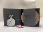 Nib Charles Hubert Silver Tone Pocket Watch With Date, TW1010. Fixed Price $255.00.