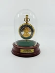 Franklin Mint John Wayne Collector Pocket Watch With Stand Dome. Fixed Price $89.99.