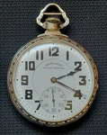 Minty Hamilton Railway Special 992B Railroad Pocket Watch 14K White Gold Filled.. Fixed Price $465.00.
