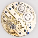 Courvoisier Freres 31.7 X 7.8 Mm Antique Pocket Watch Movement, Nice Dial. Fixed Price $76.00.