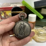 Vtg Sliver Filled? Vintage Sears, Roebuck And Co. 17-JEWEL Pocket Watch Untested. Fixed Price $87.50.