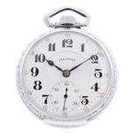 Antique 18S Illinois 21 Jewel Mechanical Railroad Pocket Watch 806 Nickel Usa. Fixed Price $254.25.