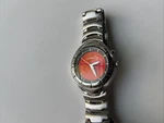 Vintage Fossil Am - 3536 Big Tic Mens Watch Untested. Fixed Price $50.00.