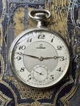 Omega Pocket Watch 1920 Two Tone Runs Great 50 Mm Time Piece Manual Super Rare. Fixed Price $250.00.