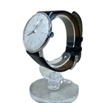 Junghans Max Bill 027.3700.00 Hand Winding Bauhaus Silver Dial No Date Watch. Fixed Price $754.40.