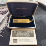 Vintage Sharp Elsi Quartz CT-411 Clock Necklace Pendant Fully Tested & Boxed. Fixed Price $36.23.