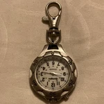 Remington Key Ring Clip Watch Stainless Steel Silver White Dial 38-170. Fixed Price $30.00.