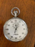 Vintage Swiss Stop Watch Minerva Works. Fixed Price $59.00.