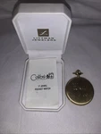 Colibri Of London 17 Pocket Watch Engraved Littman Jewelers With Box Works. Fixed Price $25.00.