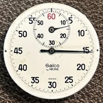 Vintage Galco By Racine 7 Jewels Swiss Stop Pocket Watch, For Parts. Fixed Price $39.99.