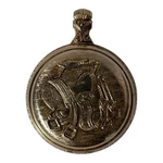 Vintage 1970 Westclox Pocket Watch Saddle Boots Cowboy Engraved Floral Western. Fixed Price $29.99.