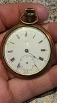 Vintage Cyma Brevets Pocket Watch, (goldfilled?) Parts Or Repair (Q1). Fixed Price $500.00.