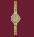 Vintage 1983 Ladies' Omega Geneve 18K Yellow Gold Watch With Diamonds Ref. 954B. Fixed Price $3700.00.