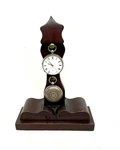 Antique Victorian Double Wooden Mahogany Pocket Fob Watch Stand : Only. Fixed Price $161.20.