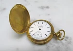 Antique 1896 Elgin Pocket Watch W/ 20YR Gold Filled Case; 42MM 15J 8-C663. Fixed Price $199.99.